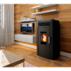 Pilleovn med vandtank / Pilleovn til centralvarme Alfa Plam Commo Sort, 22.5kW | Pilleovne med vandtank / Pilleovne til centralvarme | Pilleovne |