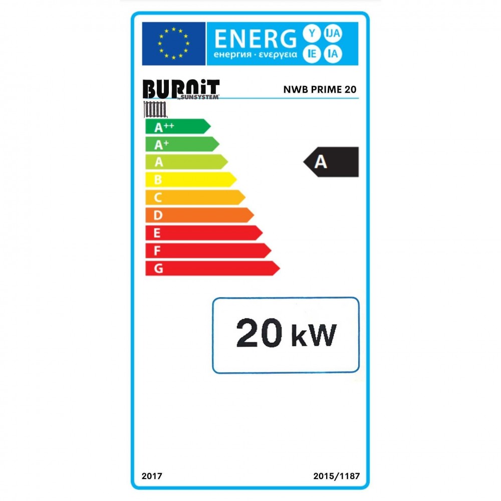 Brændefyr / Brændekedel BURNiT NWB PRIME 20, 20 kW | Brændefyr / Brændekedler |  |