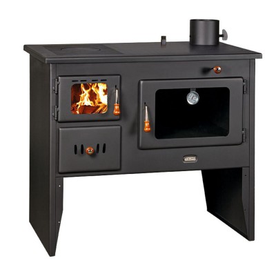 Brændekomfur med vandtank Prity 1P41 W12, 16.1kW - Produktsammenligning