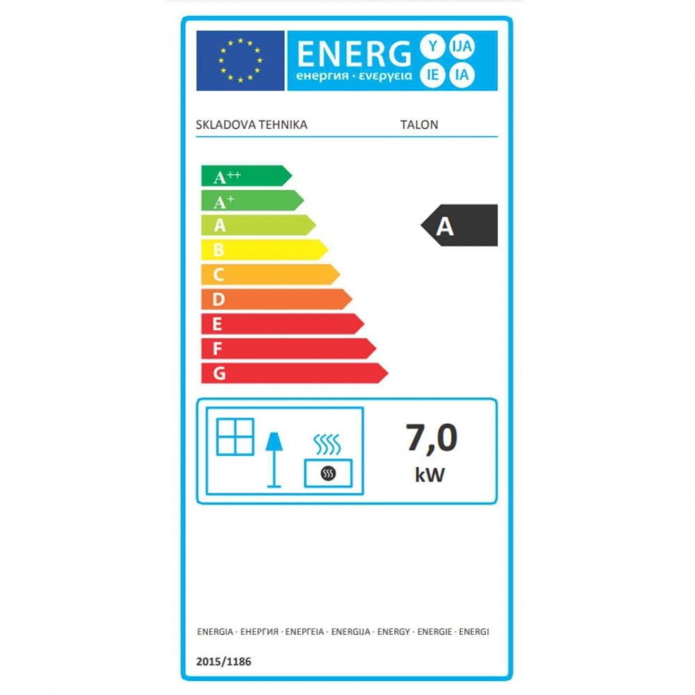 Brændeovn Balkan Energy Talon, 7 kW | Direkte brændeovne | Brændeovne |