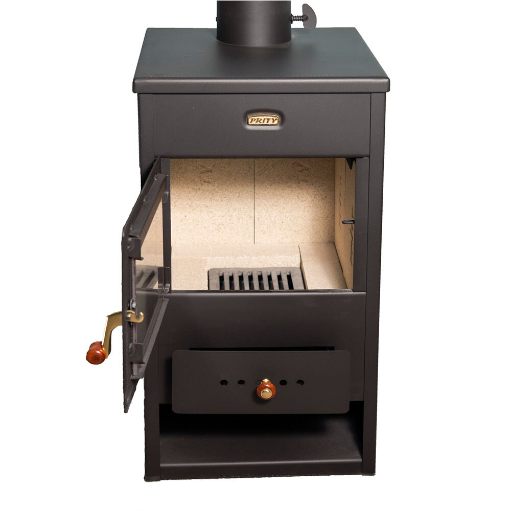 Brændeovn Prity K1 Optima, 9.5 kW | Direkte brændeovne | Brændeovne |