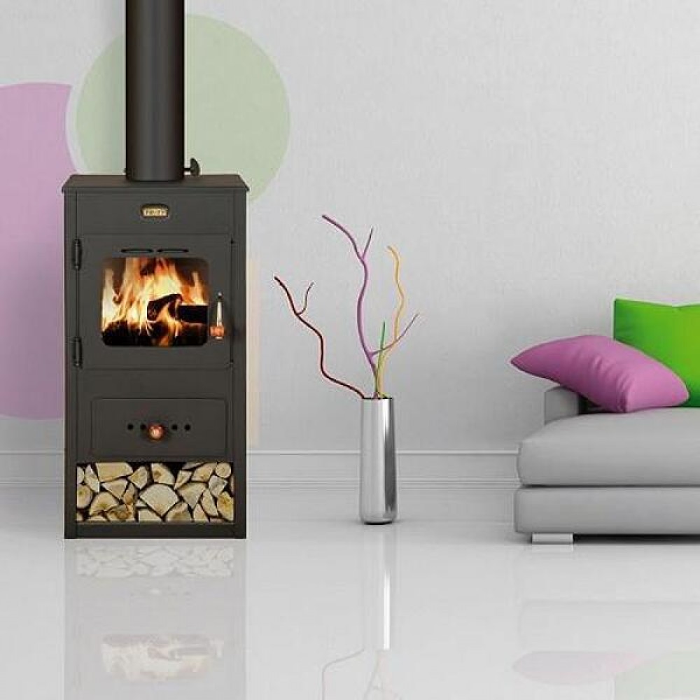 Brændeovn Prity K1 Optima, 9.5 kW | Direkte brændeovne | Brændeovne |