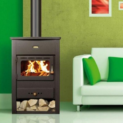 Brændeovn Prity K2, 10.4kW - Konvektionsbrændeovne