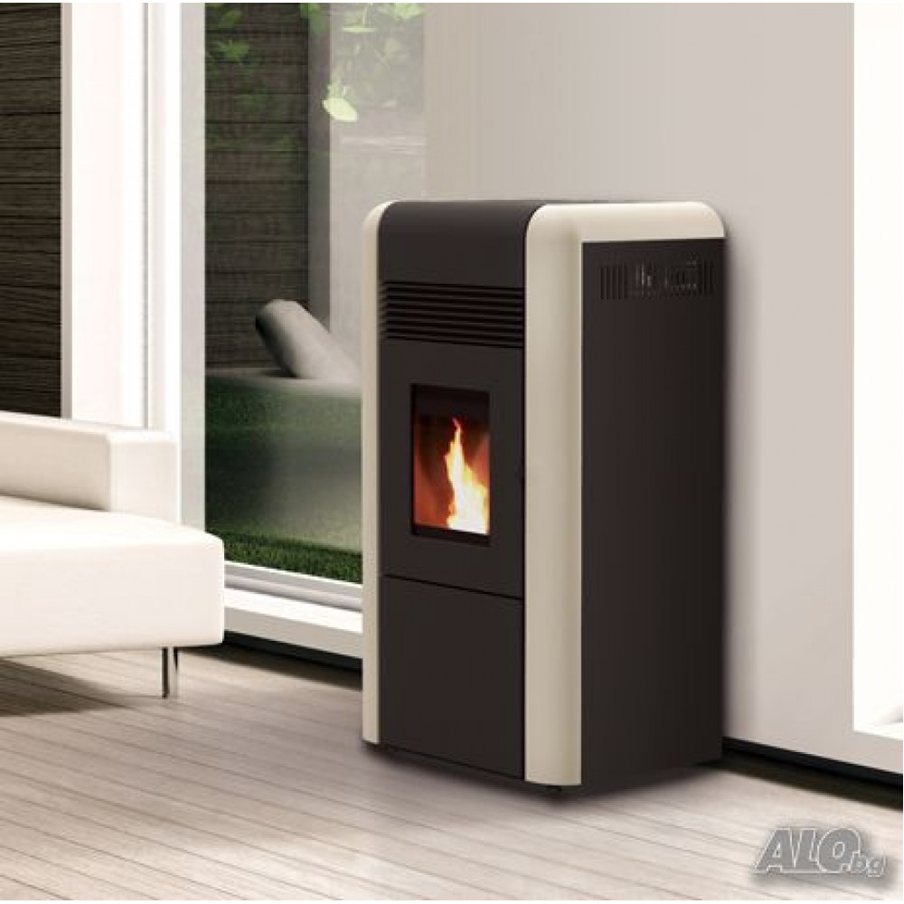 Pilleovn med vandtank / Pilleovn til centralvarme Alfa Plam Dino 27, 27kW | Pilleovne med vandtank / Pilleovne til centralvarme | Pilleovne |
