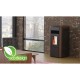 Pilleovn med vandtank / Pilleovn til centralvarme Alfa Plam Dino 27 Brun, 27kW | Pilleovne med vandtank / Pilleovne til centralvarme | Pilleovne |