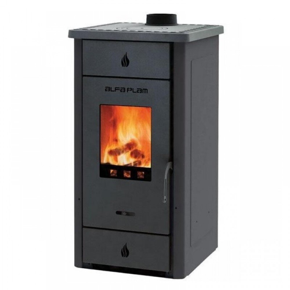 Brændeovn Alfa Plam Elita 3, Antracit, 7kW Brændeovn Alfa Plam Elita 3, Antracit, 7kW
