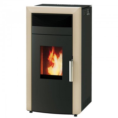 Pilleovn med vandtank / Pilleovn til centralvarme Alfa Plam Commo 12, 12kW - Produktsammenligning