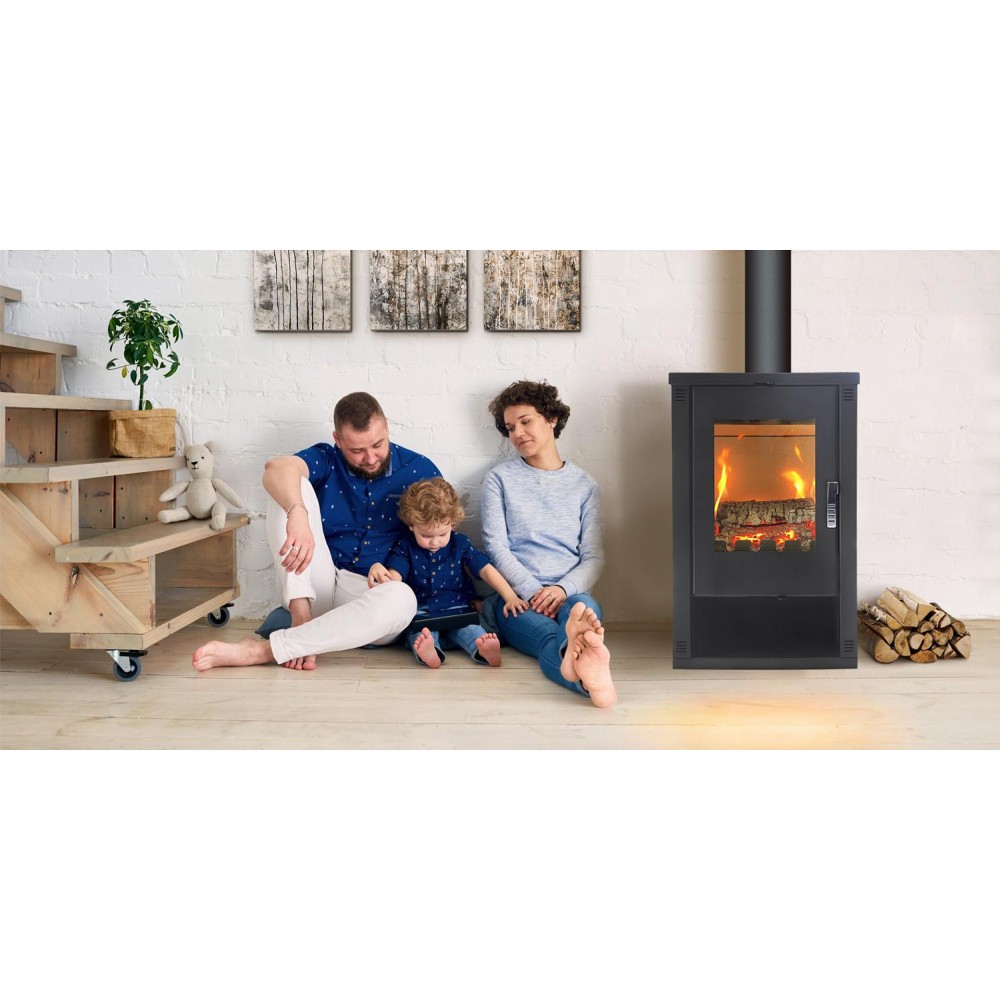 Brændeovn Lheia Bordeaux, 7.5 kW | Direkte brændeovne | Brændeovne |