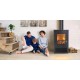 Brændeovn Lheia Bordeaux, 7.5 kW | Direkte brændeovne | Brændeovne |