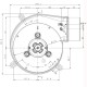 Røgventilator SITGroup LN2 Natalini til pilleovne Eco Spar, Adler m.fl., Maksimal luftmængde 285 m³/h | Ventilatorer og blæsere | Brændekedel dele |