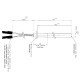 Gløderør / Eltænder til pilleovne Ecoforest m.fl., samlet længde 155mm, 250W | Gløderør til pilleovn | Reservedele til Pilleovn |