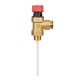 Dobbeltfunktion sikkerhedsventil temperatur og tryk, størrelse ⌀18 x 1/2" | Safety valves | Safety Devices |