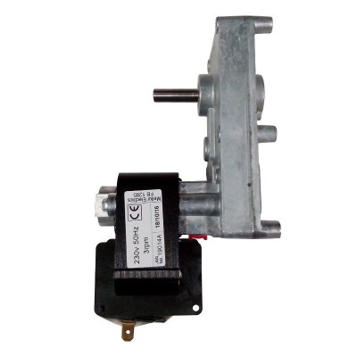 Røggasmotor til pilleovn Mellor FB1285, 3RPM til pilleovn Clam m.fl - Røggasmotor til Pilleovn