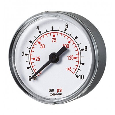 Axial manometer Cewal, Rear connection - Produktsammenligning