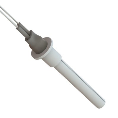 Keramisk gløderør / eltænder til pilleovne ETA, Grant Spira, ComfortBilt og andre, total længde 107mm, 260W - Gløderør til pilleovn
