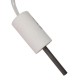 Gløderør / Eltænder til pilleovne, total længde 66 mm, 90 - 100W til 24 Volt AC | Gløderør til pilleovn | Reservedele til Pilleovn |