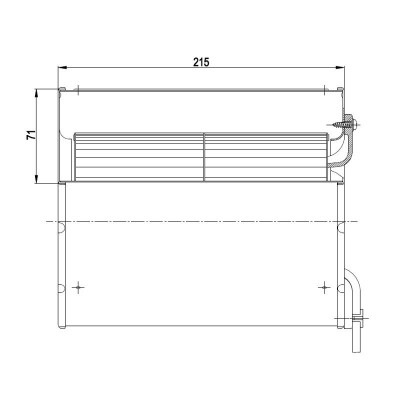 Centrifugalventilator EBM til pilleovne Clam og andre, flow 640 m³/h - Produktsammenligning