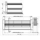 Tangential ventilator med Ø80 mm, Flow 250 m³/h | Ventilatorer og blæsere | Pilleovne dele |