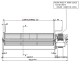 Tangentialblæser til pilleovne Edilkamin og andre med Ø80 mm, Flow 485 m³/h | Ventilatorer og blæsere | Pilleovne dele |