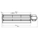 Tangential ventilator Fergas til pille Superior og andre med Ø60 mm, Flow 200 m³/h | Ventilatorer og blæsere | Pilleovne dele |