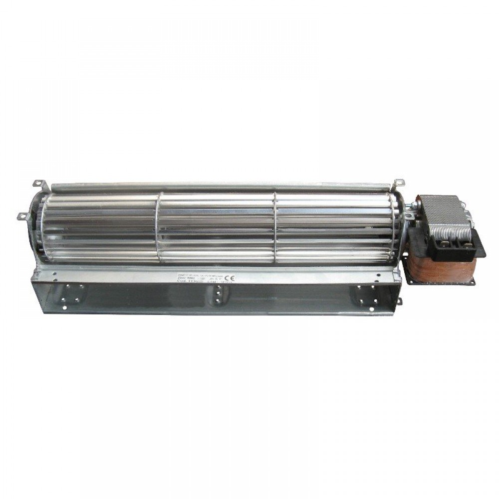 Tangential ventilator Fergas til pilleovne Anselmo Cola, Cadel, Ferroli, La Nordica m.fl. med Ø60 mm, Flow 180 m³/h | Ventilatorer og blæsere | Pilleovne dele |