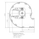 Centrifugalventilator EBM til pilleovne, flow 95 m³/h | Ventilatorer og blæsere | Pilleovne dele |