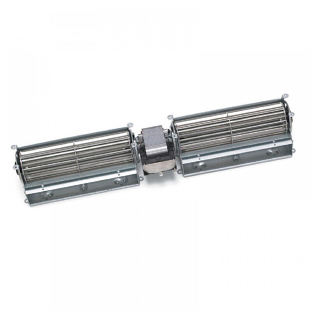 Dobbelt krydsventilator Fergas til pilleovne med Ø 60 mm, flow 155 m³/h | Ventilatorer og blæsere | Pilleovne dele |