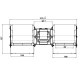 Centrifugalventilator Fergas til pilleovne Ecoforest, Ecoteck, Edilkamin, Italiana Camini, Prisma, Ravelli, Sicalor m.fl., flow 440 m³/h | Ventilatorer og blæsere | Pilleovne dele |