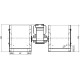 Centrifugalventilator Fergas til pilleovne Ecoforest, Ecoteck, Edilkamin, Italiana Camini, Prisma, Ravelli, Sicalor m.fl., flow 440 m³/h | Ventilatorer og blæsere | Pilleovne dele |
