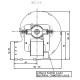 Centrifugalventilator Fergas til pilleovne Eva Calor, Prisma, Sicalor, Ecoforest m.fl., flow 420 m³/h | Ventilatorer og blæsere | Pilleovne dele |