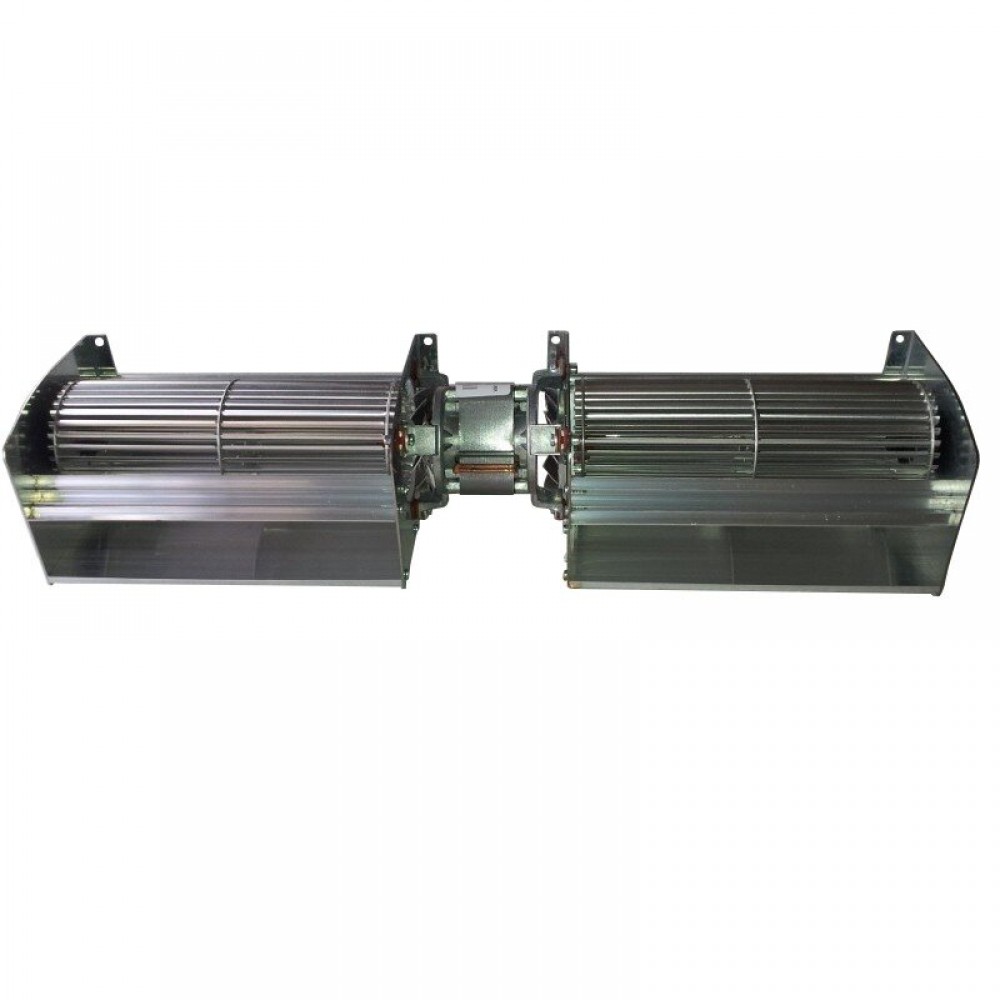 Dobbelt krydsventilator til pilleovne Edilkamin med Ø80 mm, flow 660 m³/h | Ventilatorer og blæsere | Pilleovne dele |