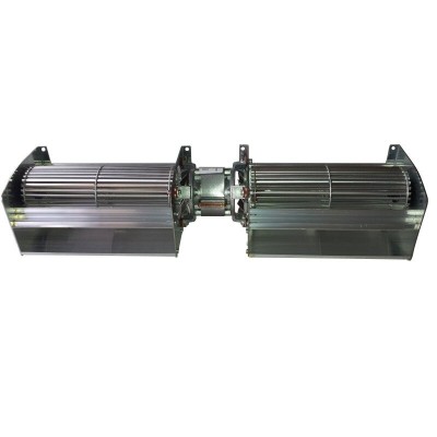 Dobbelt krydsventilator til pilleovne Edilkamin med Ø80 mm, flow 660 m³/h - Produktsammenligning