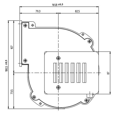 Centrifugalventilator Fergas til pilleovne Sicalor, Prisma og andre, flow 220 m³/h - Produktsammenligning