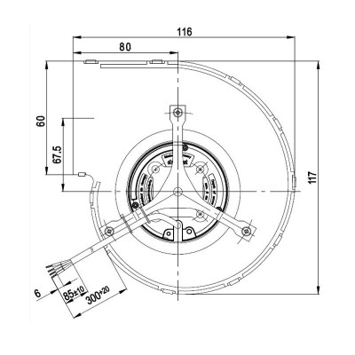 Centrifugalventilator EBM til pilleovne Anselmo Cola, Cadel, Deville, Edilkamin, Evacalor, Ferroli, MCZ, Moretti Design, La Nordica, Palazzetti, Sicalor m.fl., flow 390 m³/h - Produktsammenligning