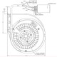 Centrifugalventilator Natalini til pilleovne Eco Spar, Deville, Puros m.fl.- Sit Group, flow 480 m³/h | Ventilatorer og blæsere | Pilleovne dele |