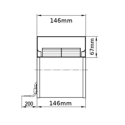 Centrifugal fan EBM 265 m³/h for pellet stoves Caminetti Montegrappa, Ecoteck, MCZ, Palazzetti, Ravelli, Royal and others - Produktsammenligning