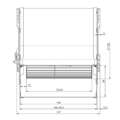 Centrifugalventilator Trial 400 m³/h til pilleovne Ecoteck, Ravelli m.fl. - Produktsammenligning