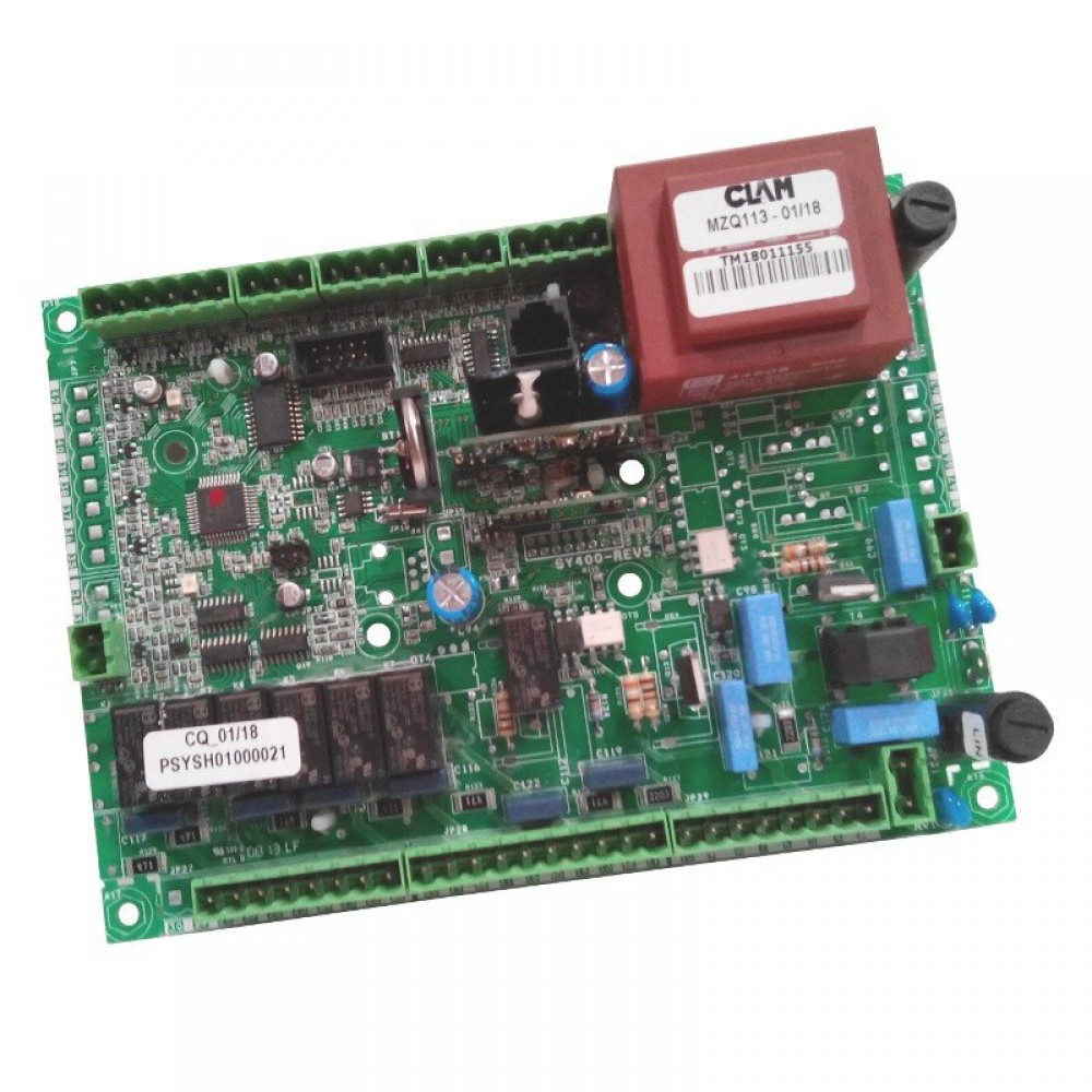Bundkort Tiemme SY400 til pilleovne Clam og andre | Elektronik | Pilleovne dele |