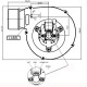 Røgsuger Fergas 162 m³/h til pilleovne Ecoteck, Ferroli, Ravelli, Sideros m.fl. | Ventilatorer og blæsere | Pilleovne dele |
