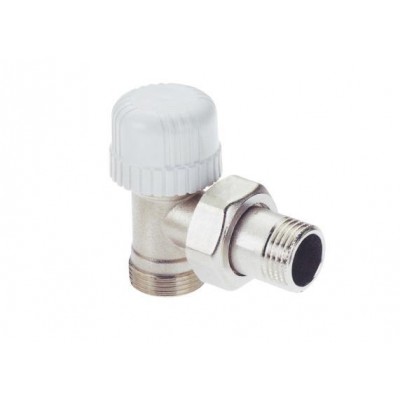 Kølerventil vinklet ICMA 770 til termostatisk hoved (M28x1,5), til adapter ICMA 90/100 (M24x1,5) - Tilbehør
