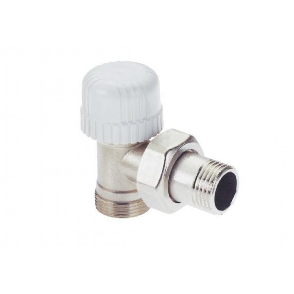 Kølerventil vinklet ICMA 772 til termostatisk hoved (M28x1,5), til adapter Ф16*1/2" | Tilbehør | Radiatorer |