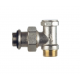 Kølerlåseskærmsventil Honeywell, vinklet 1/2'' til adapter ⌀16x2 | Tilbehør | Radiatorer |
