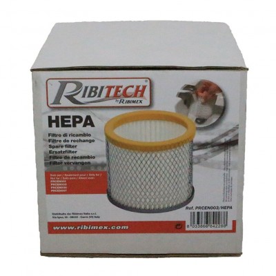 Hepa Filter for ash vacuum cleaner Ribitech, Model Cenerill - Støvsugere til aske og filtre