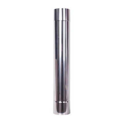 Skorstenssæt til pilleovn, rustfrit stål AISI 304, 80-130mm - 80-150mm - Røgrør