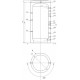 Buffertank / Akkumuleringstank Sunsystem, Model P 500, Kapacitet 500L beholder | Buffertanke / Akkumuleringstanke |  |
