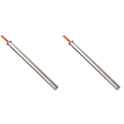 Gløderør / Eltænder til pilleovne Edilkamin, Thermorossi m.fl., samlet længde 182mm, 350W - x2 - Gløderør til pilleovn