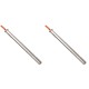 Gløderør / Eltænder til pilleovne Edilkamin, Thermorossi m.fl., samlet længde 182mm, 350W - x2 | Gløderør til pilleovn | Reservedele til Pilleovn |