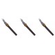 Keramisk gløderør / eltænder til pilleovne BURNiT, Deville og andre, samlet længde 94 mm, 300W - x3 | Gløderør til pilleovn | Reservedele til Pilleovn |