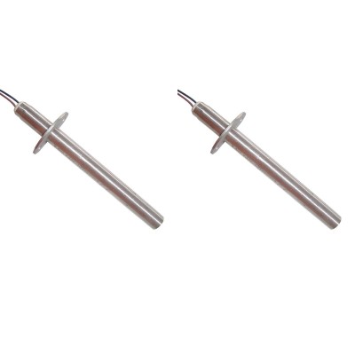 Gløderør / Eltænder til pilleovne Enviro, total længde 132mm, 400W - x2 - Gløderør til pilleovn