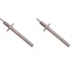 Gløderør / Eltænder til pilleovne Enviro, total længde 132mm, 400W - x2 | Gløderør til pilleovn | Reservedele til Pilleovn |